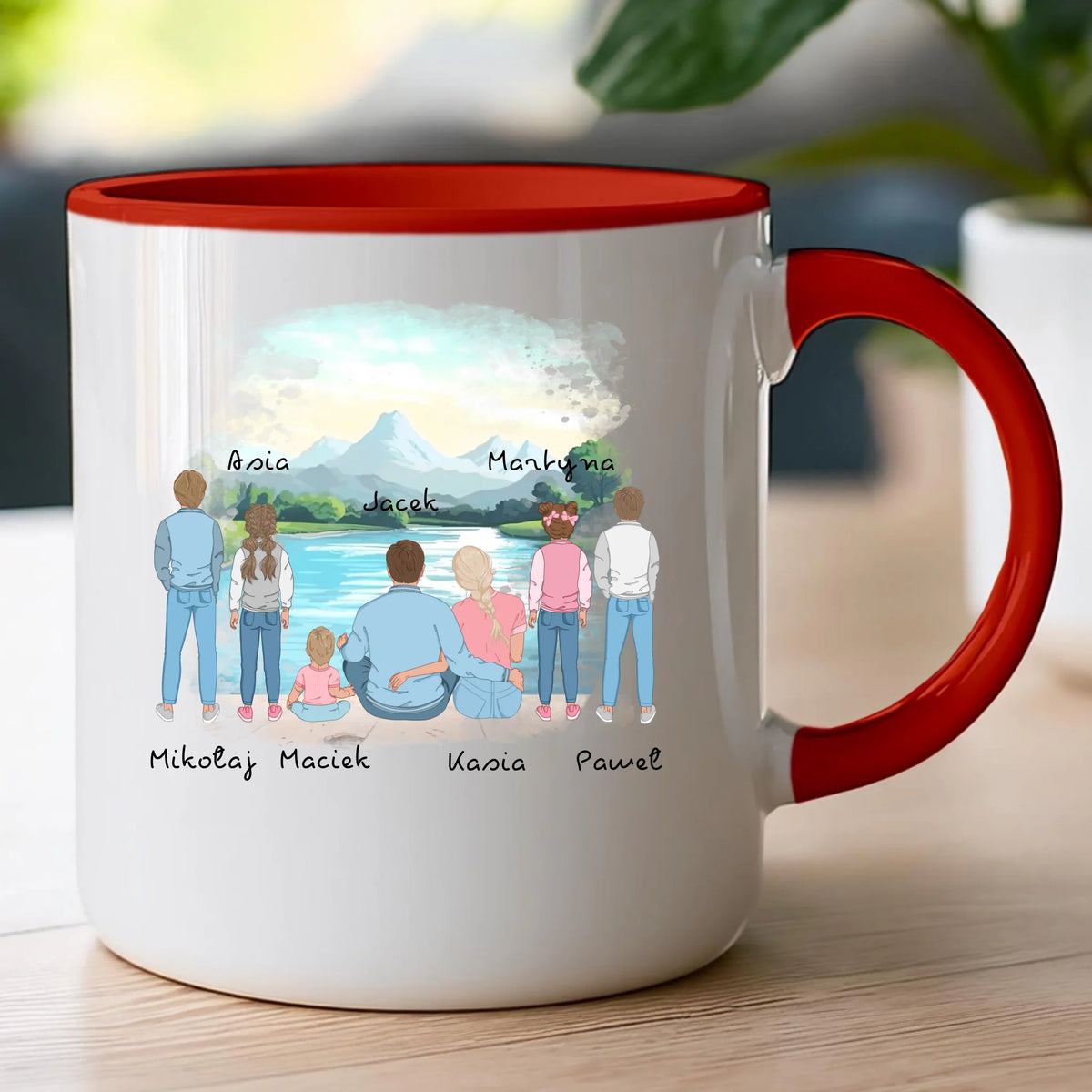 Kubek personalizowany dla rodziny #832