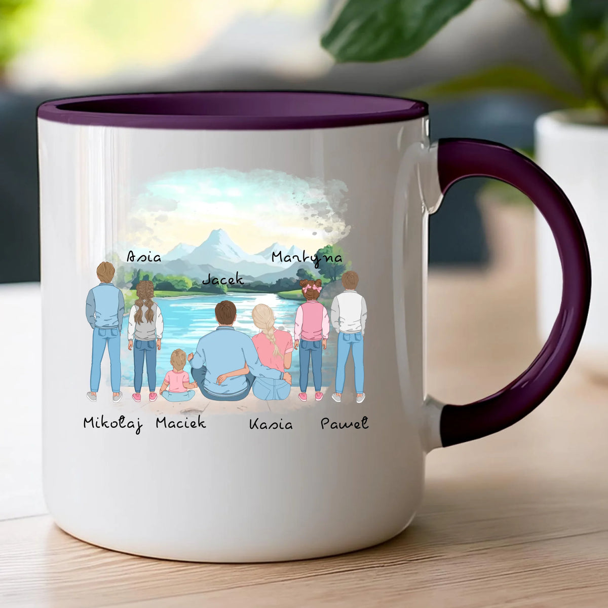 Kubek personalizowany dla rodziny #832