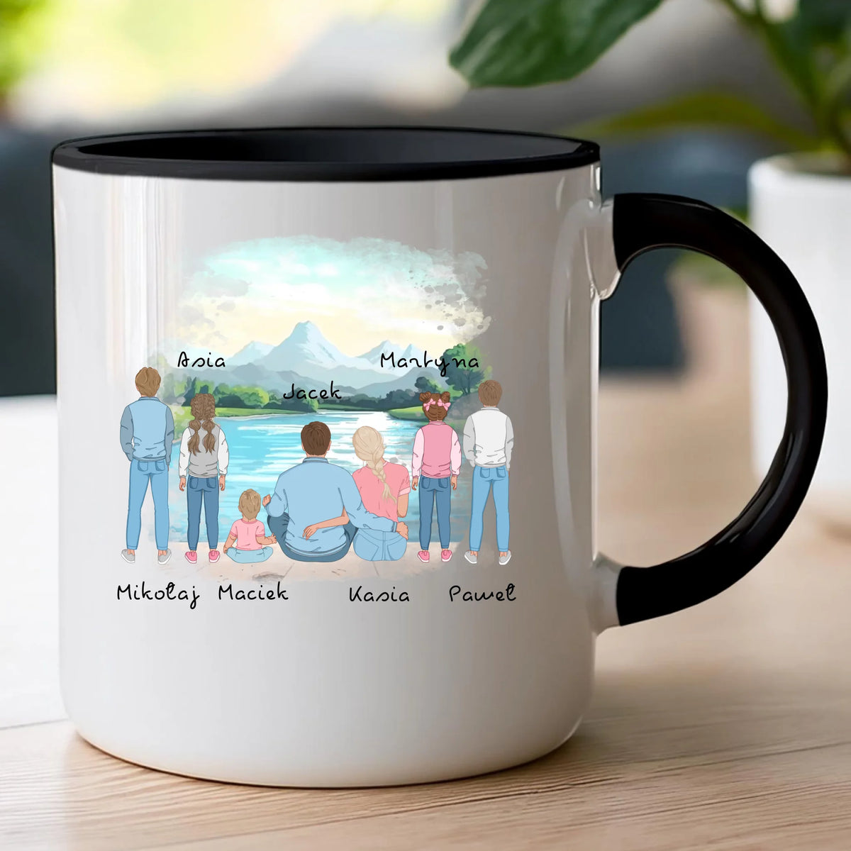 Kubek personalizowany dla rodziny #832