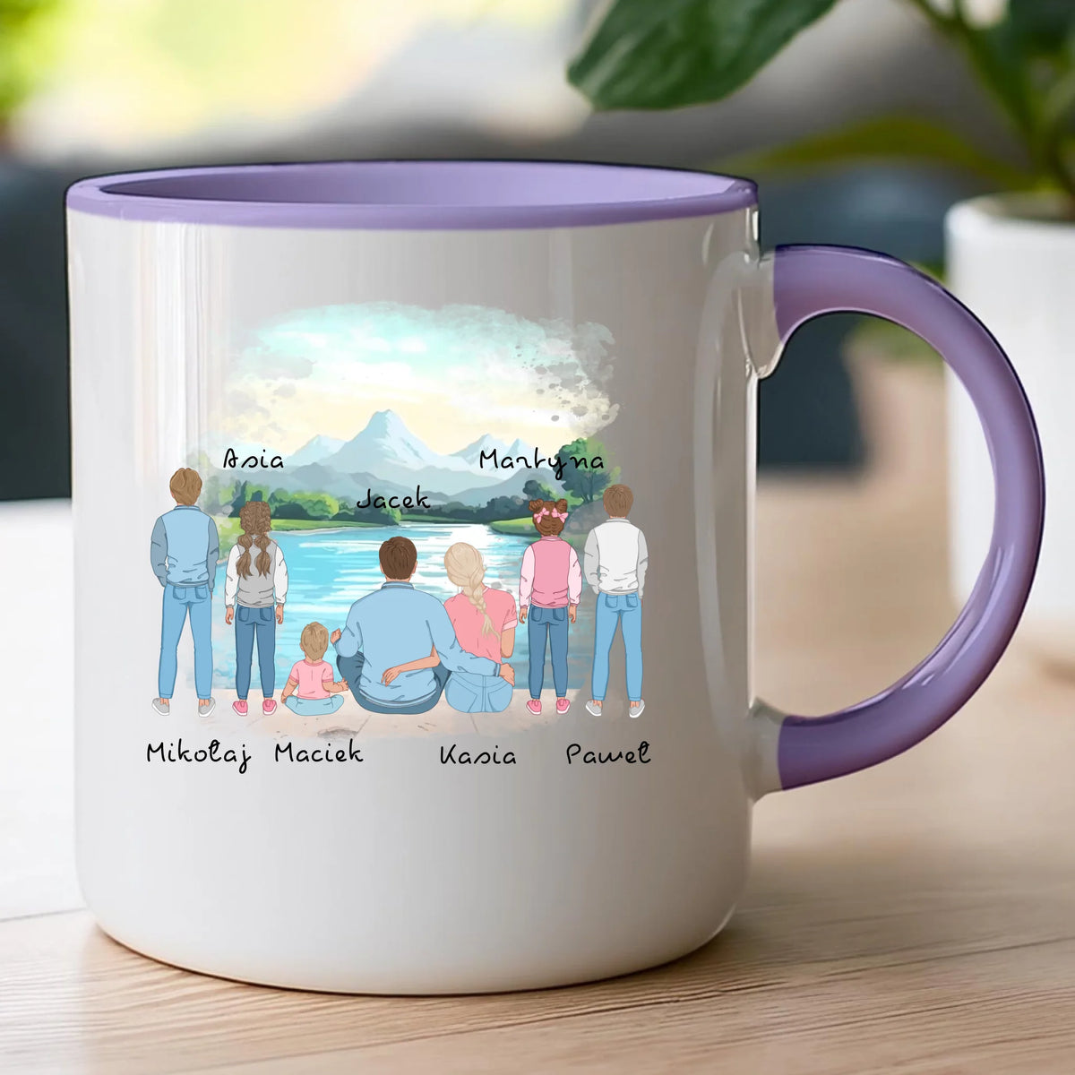 Kubek personalizowany dla rodziny #832