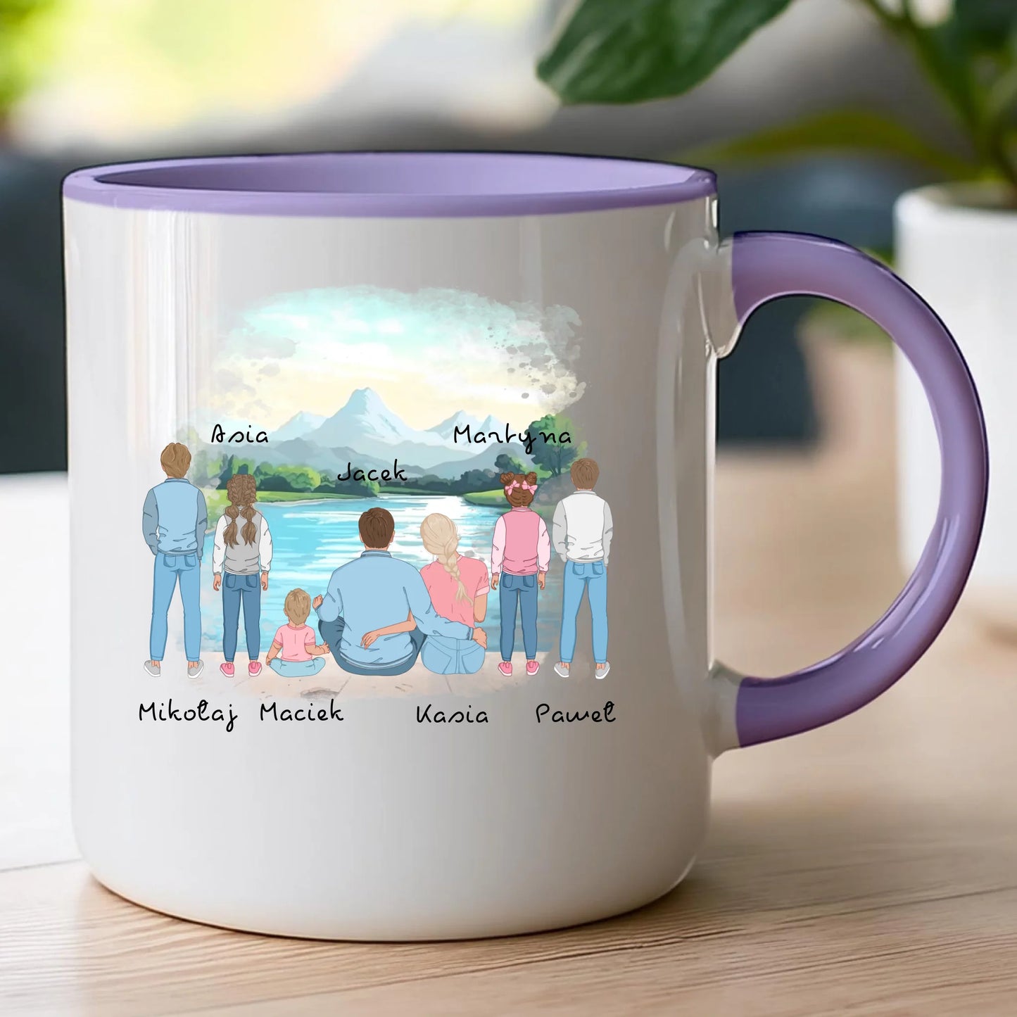 Kubek personalizowany dla rodziny #832