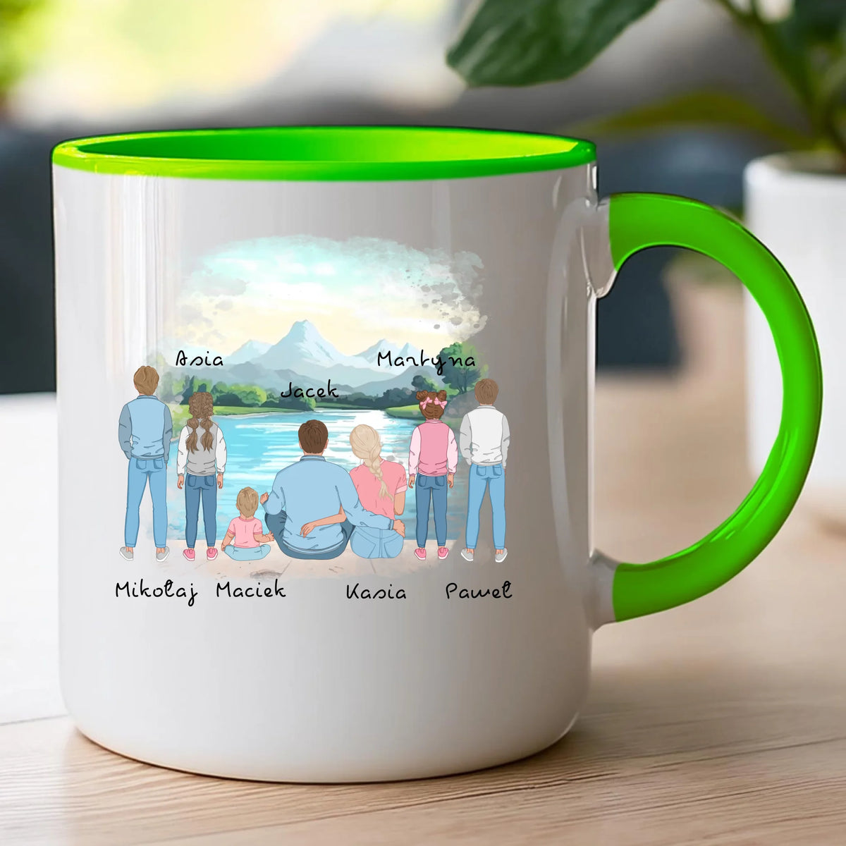 Kubek personalizowany dla rodziny #832
