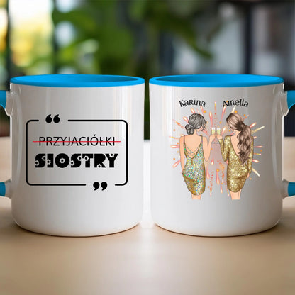 Kubek personalizowany dla przyjaciółek - sylwester #124