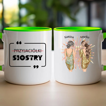 Kubek personalizowany dla przyjaciółek - sylwester #124