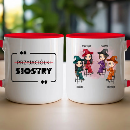 Kubek personalizowany Halloween dla przyjaciółek #132