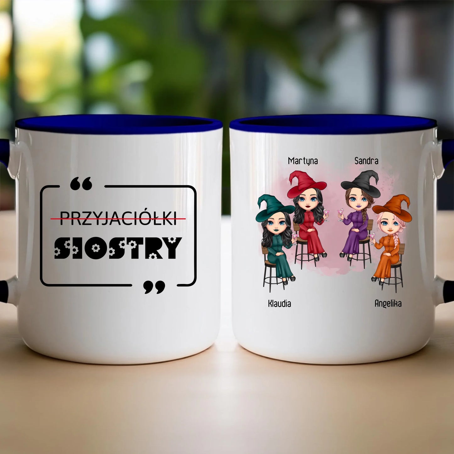 Kubek personalizowany Halloween dla przyjaciółek #132