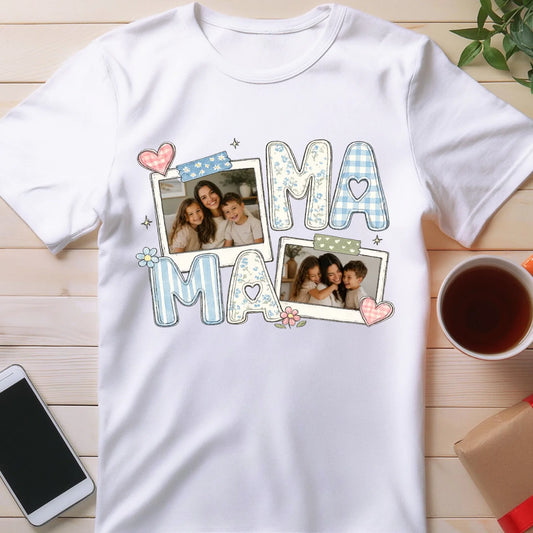 Personalizowana koszulka dla mamy ze zdjęciami | #369
