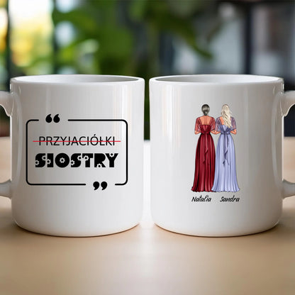 Kubek personalizowany dla przyjaciółek - ślub #174