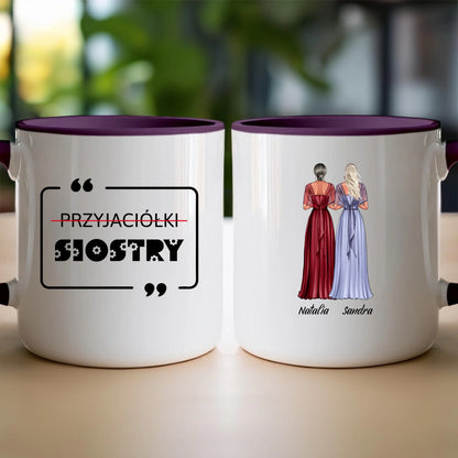 Kubek personalizowany dla przyjaciółek - ślub #174