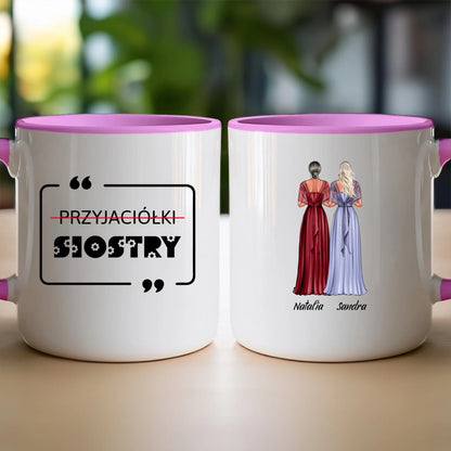 Kubek personalizowany dla przyjaciółek - ślub #174