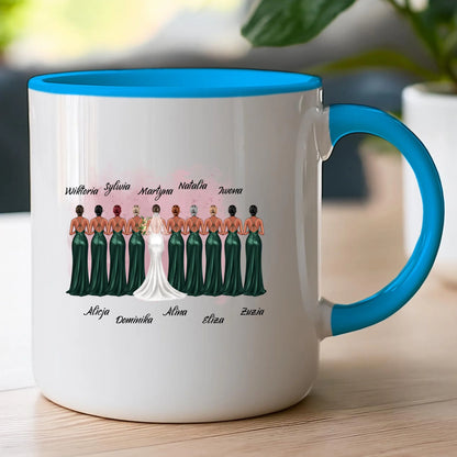 Kubek personalizowany dla przyjaciółek - ślub #143