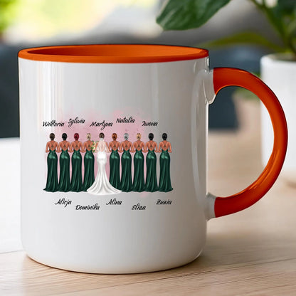 Kubek personalizowany dla przyjaciółek - ślub #143
