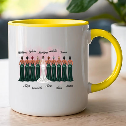 Kubek personalizowany dla przyjaciółek - ślub #143