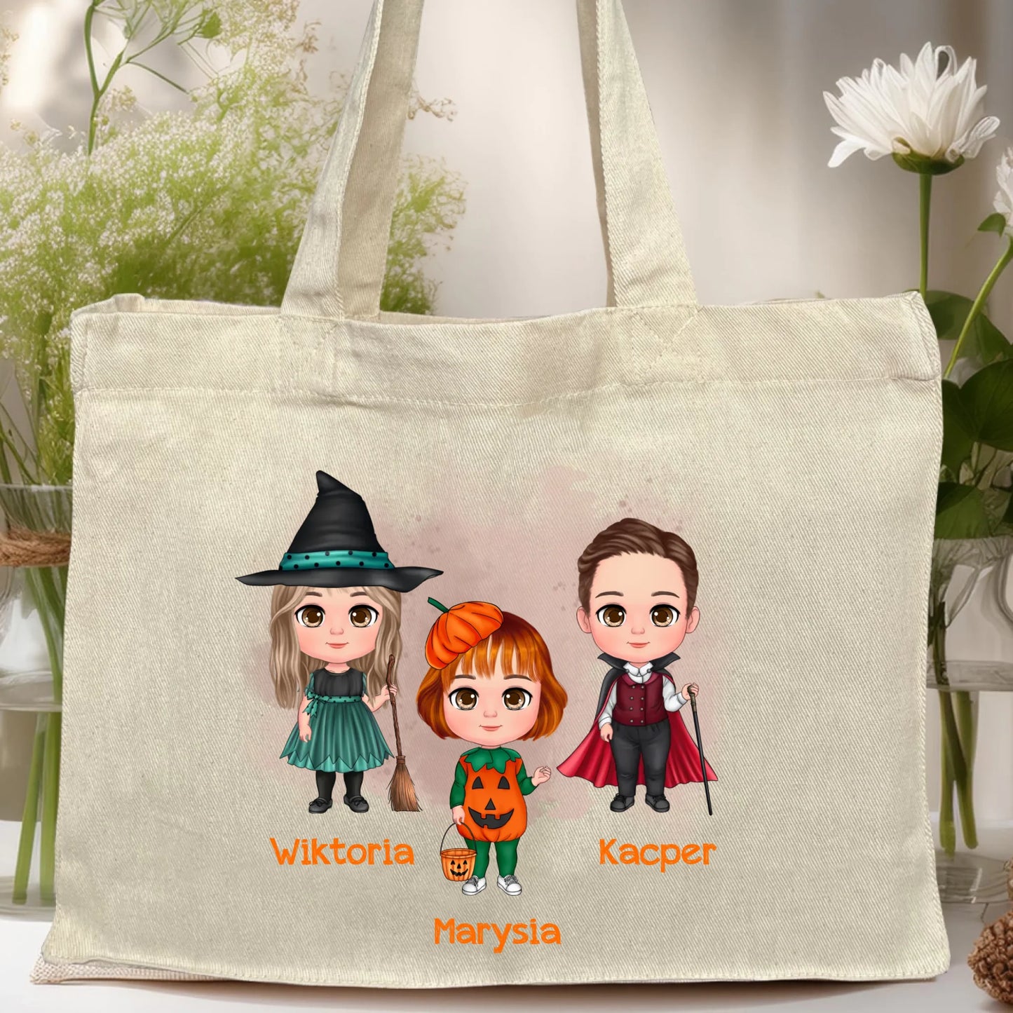 Torba personalizowana Halloween dla dzieci #2012