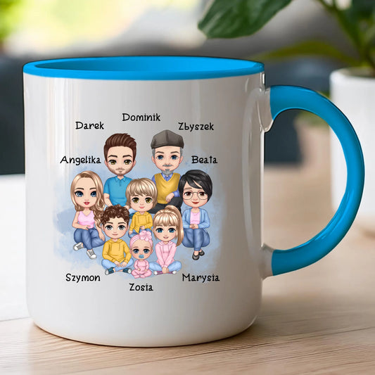 Kubek personalizowany dla rodziny #818
