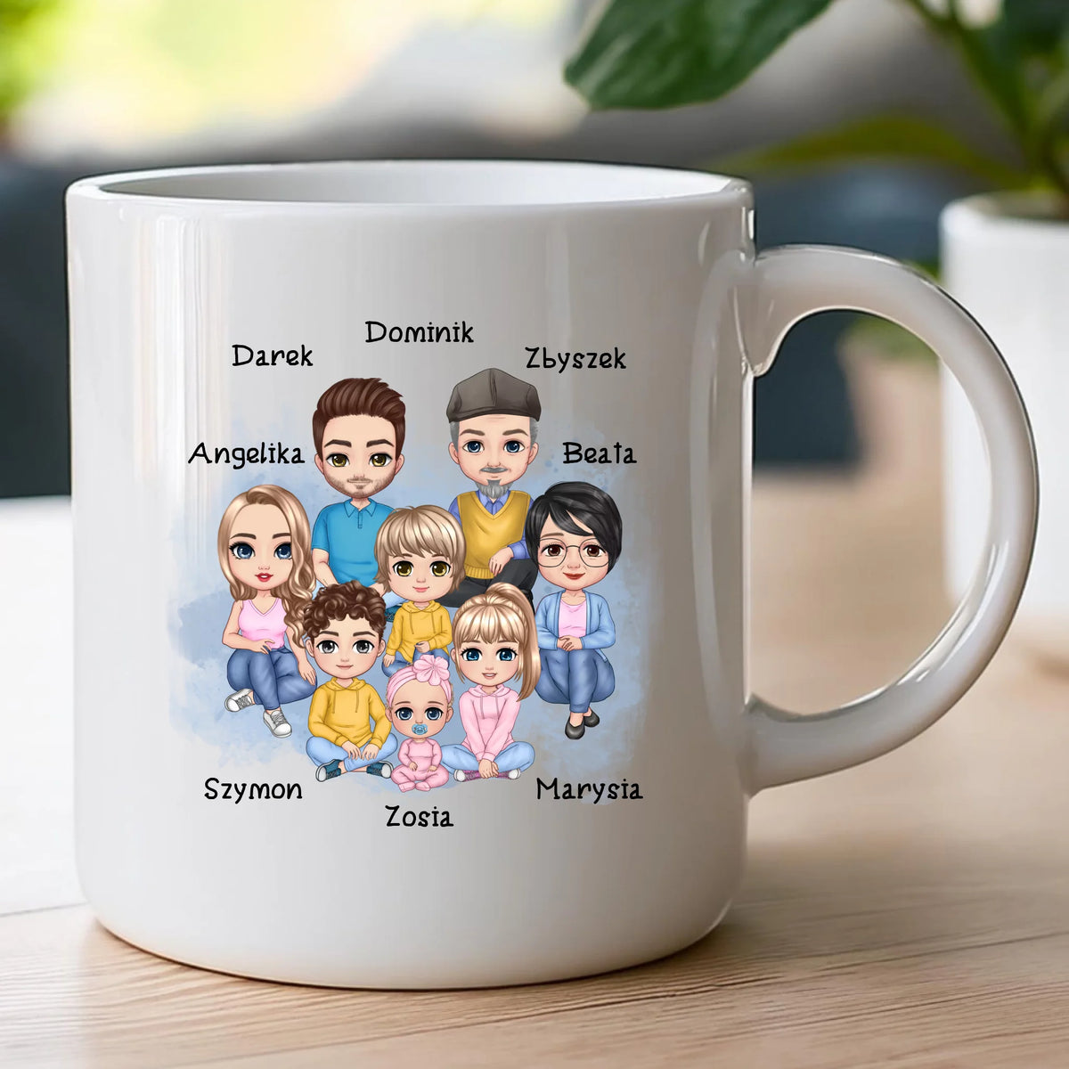 Kubek personalizowany dla rodziny #818