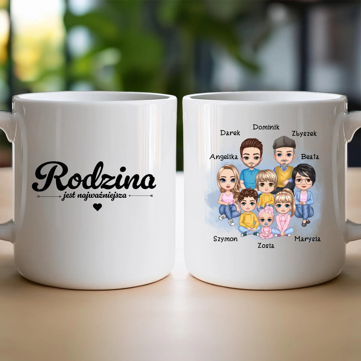 Kubek personalizowany dla rodziny #818