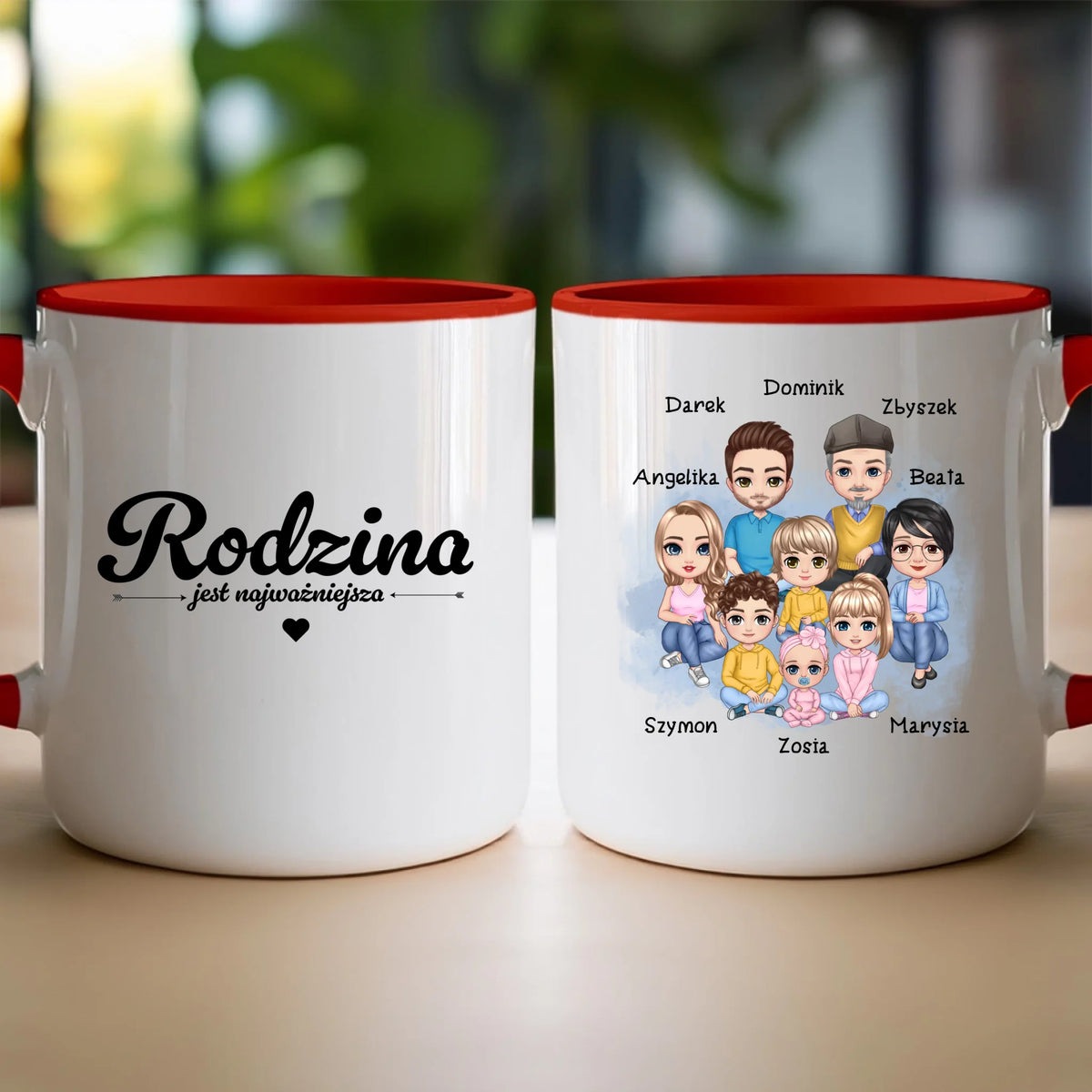 Kubek personalizowany dla rodziny #818
