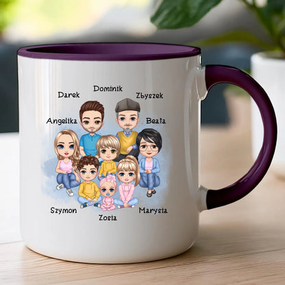 Kubek personalizowany dla rodziny #818