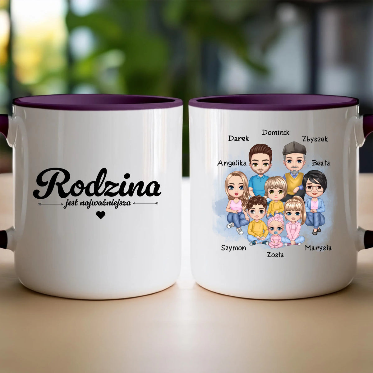 Kubek personalizowany dla rodziny #818