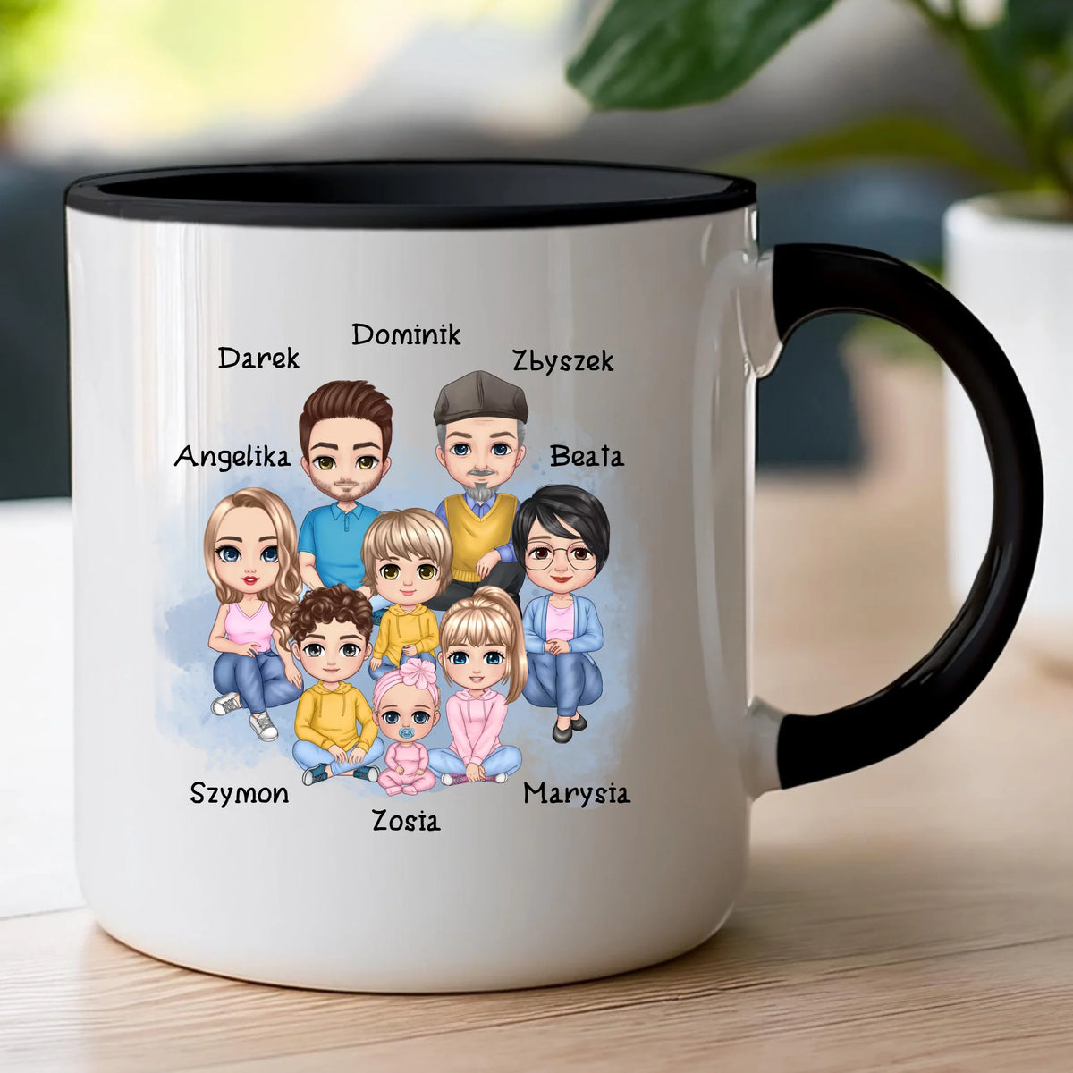 Kubek personalizowany dla rodziny #818