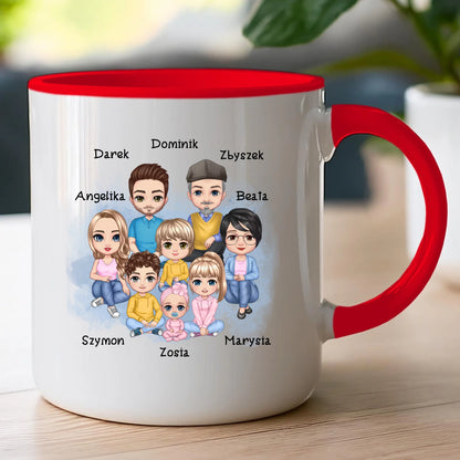 Kubek personalizowany dla rodziny #818