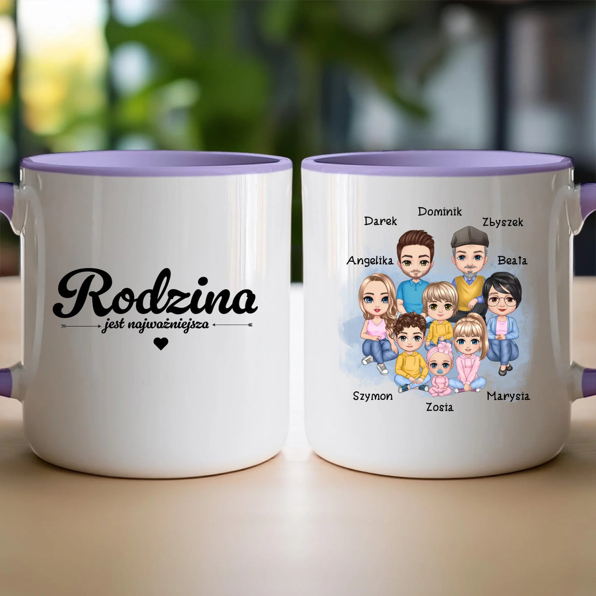 Kubek personalizowany dla rodziny #818