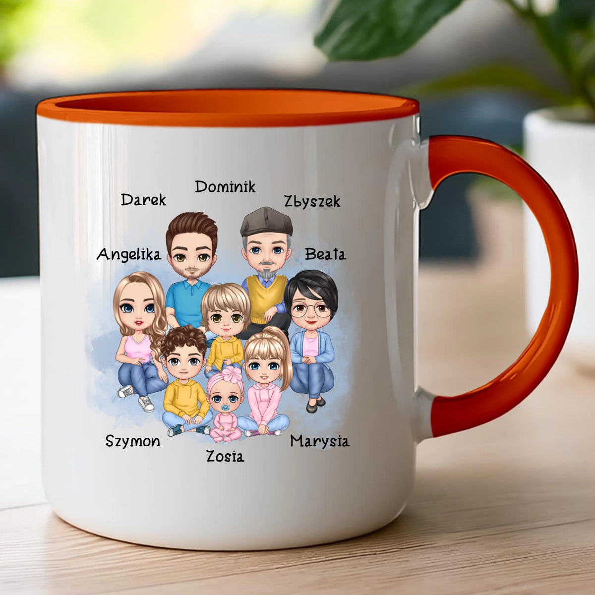 Kubek personalizowany dla rodziny #818