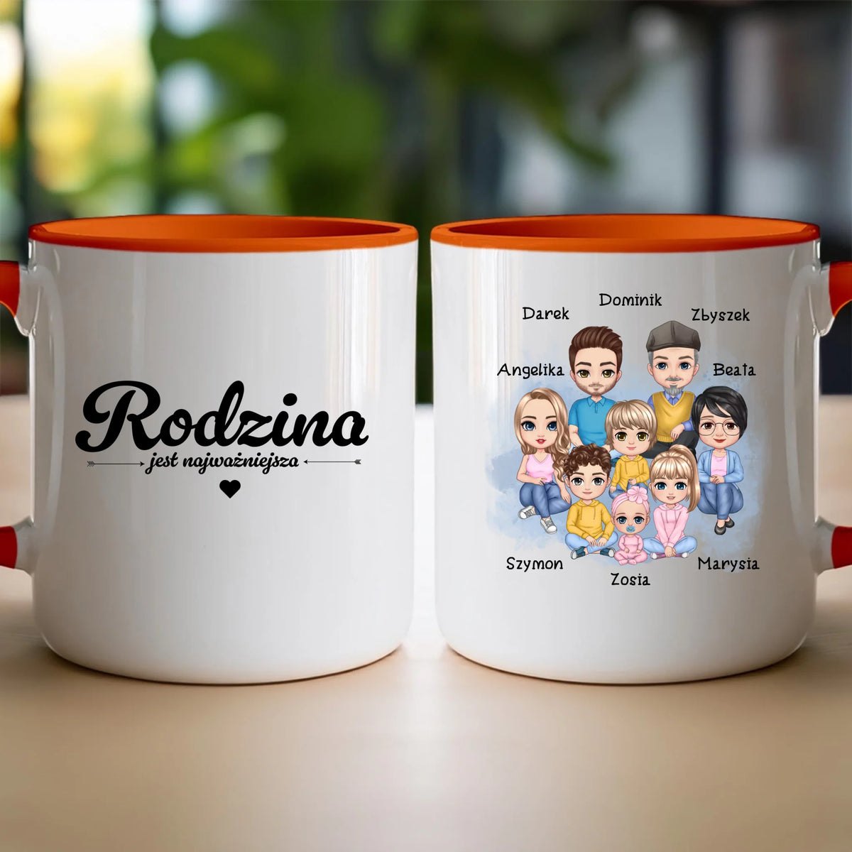 Kubek personalizowany dla rodziny #818