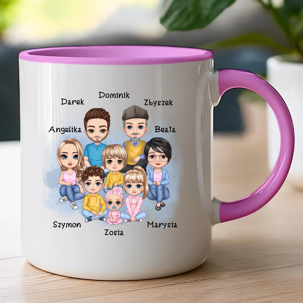 Kubek personalizowany dla rodziny #818