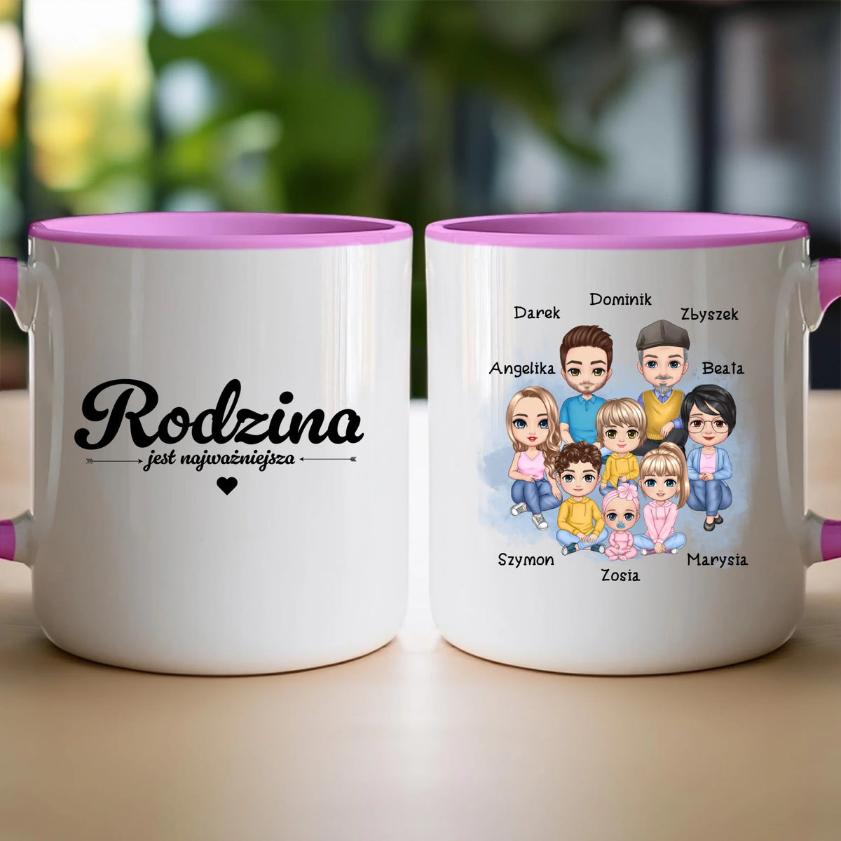 Kubek personalizowany dla rodziny #818