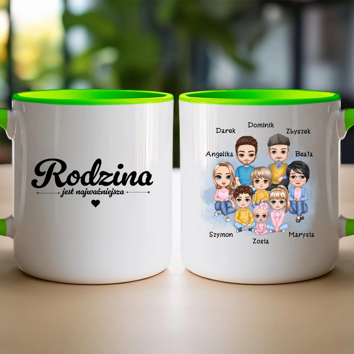 Kubek personalizowany dla rodziny #818