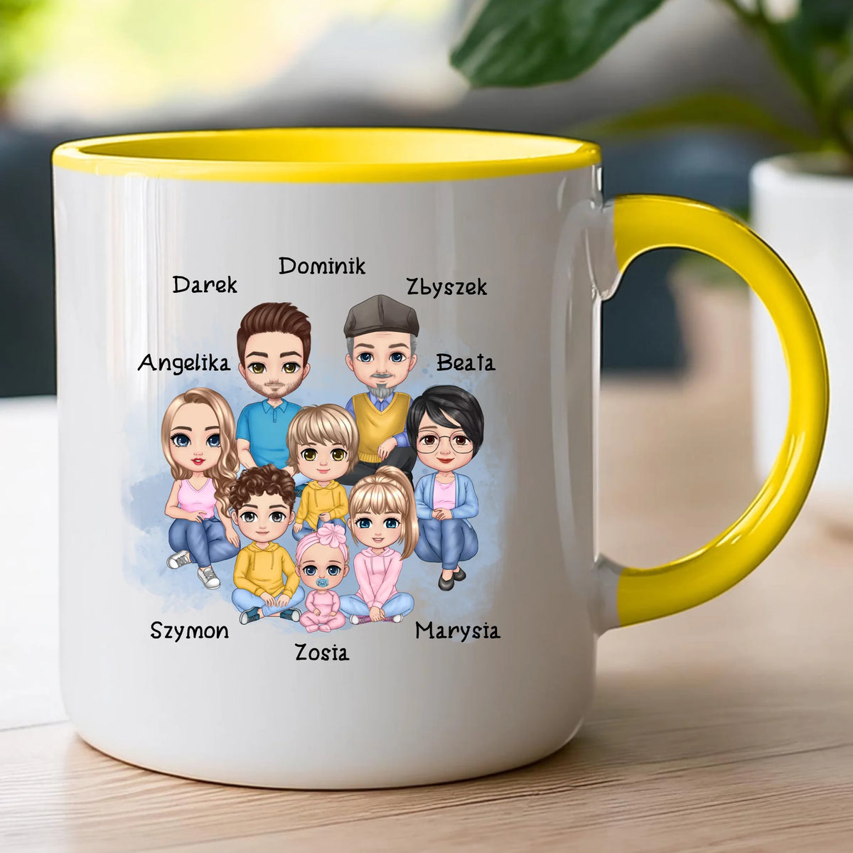 Kubek personalizowany dla rodziny #818