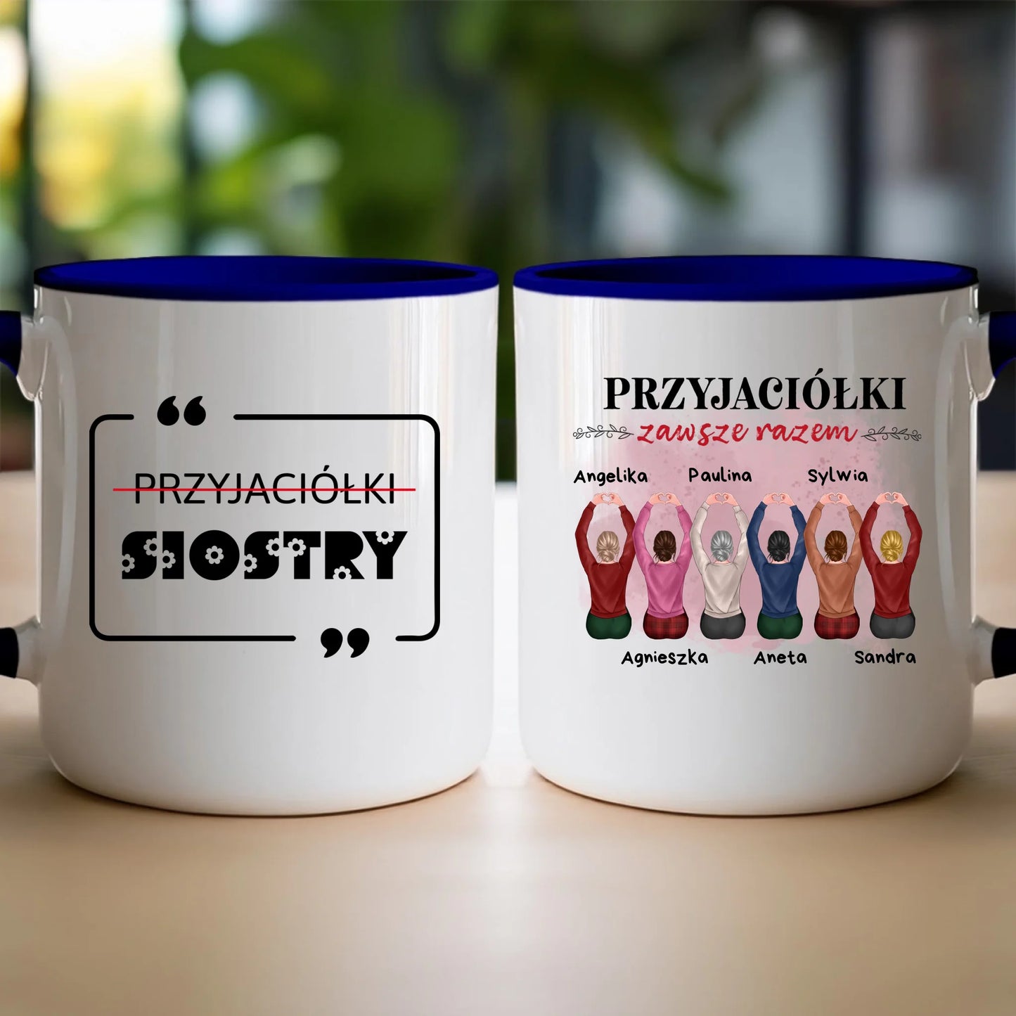 Kubek personalizowany dla przyjaciółek 2-6 osób #121