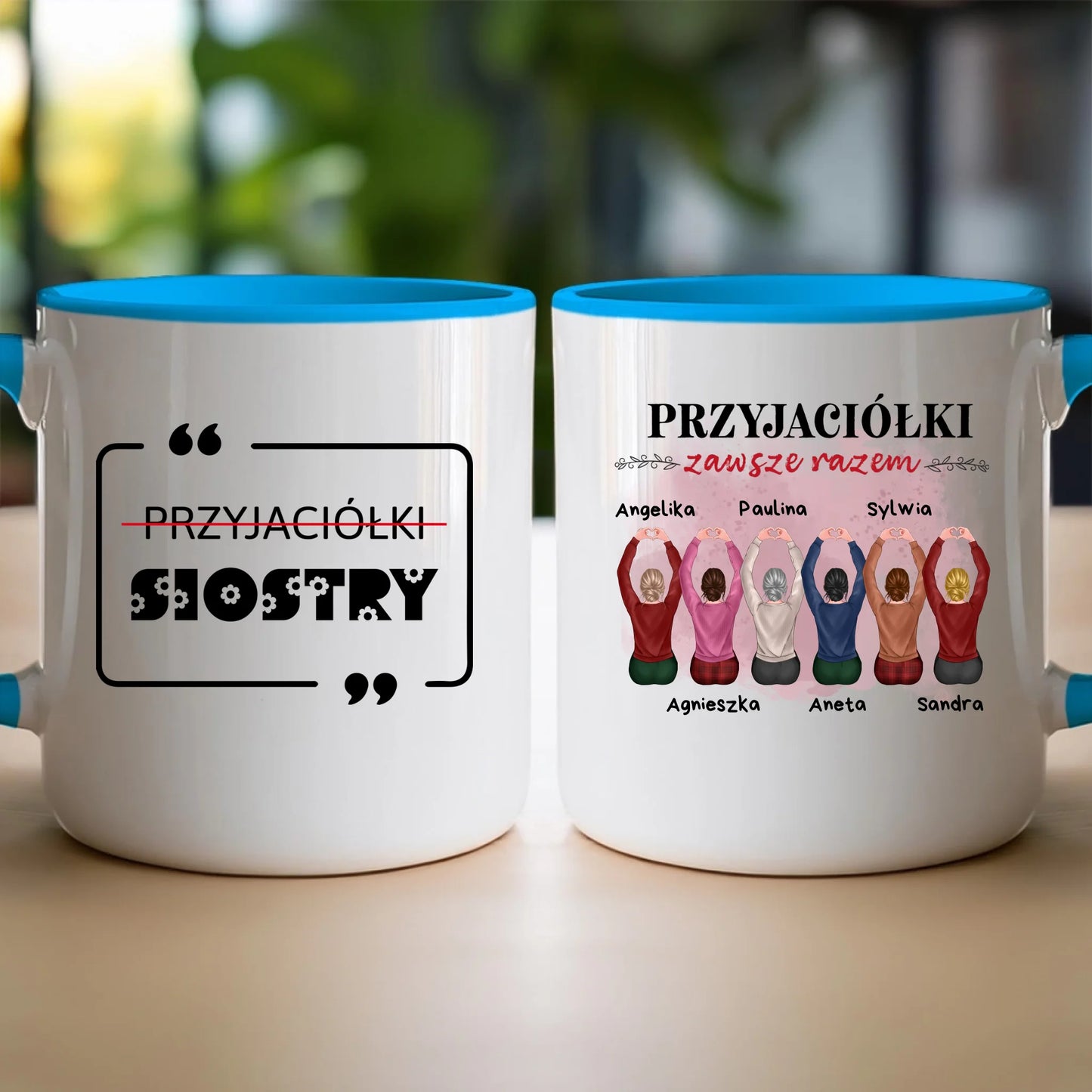 Kubek personalizowany dla przyjaciółek 2-6 osób #121