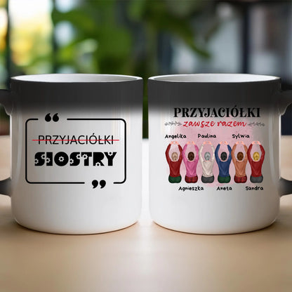 Kubek personalizowany dla przyjaciółek 2-6 osób #121
