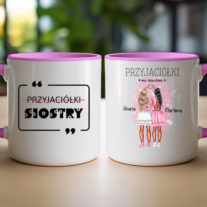 Kubek personalizowany dla przyjaciółek #120