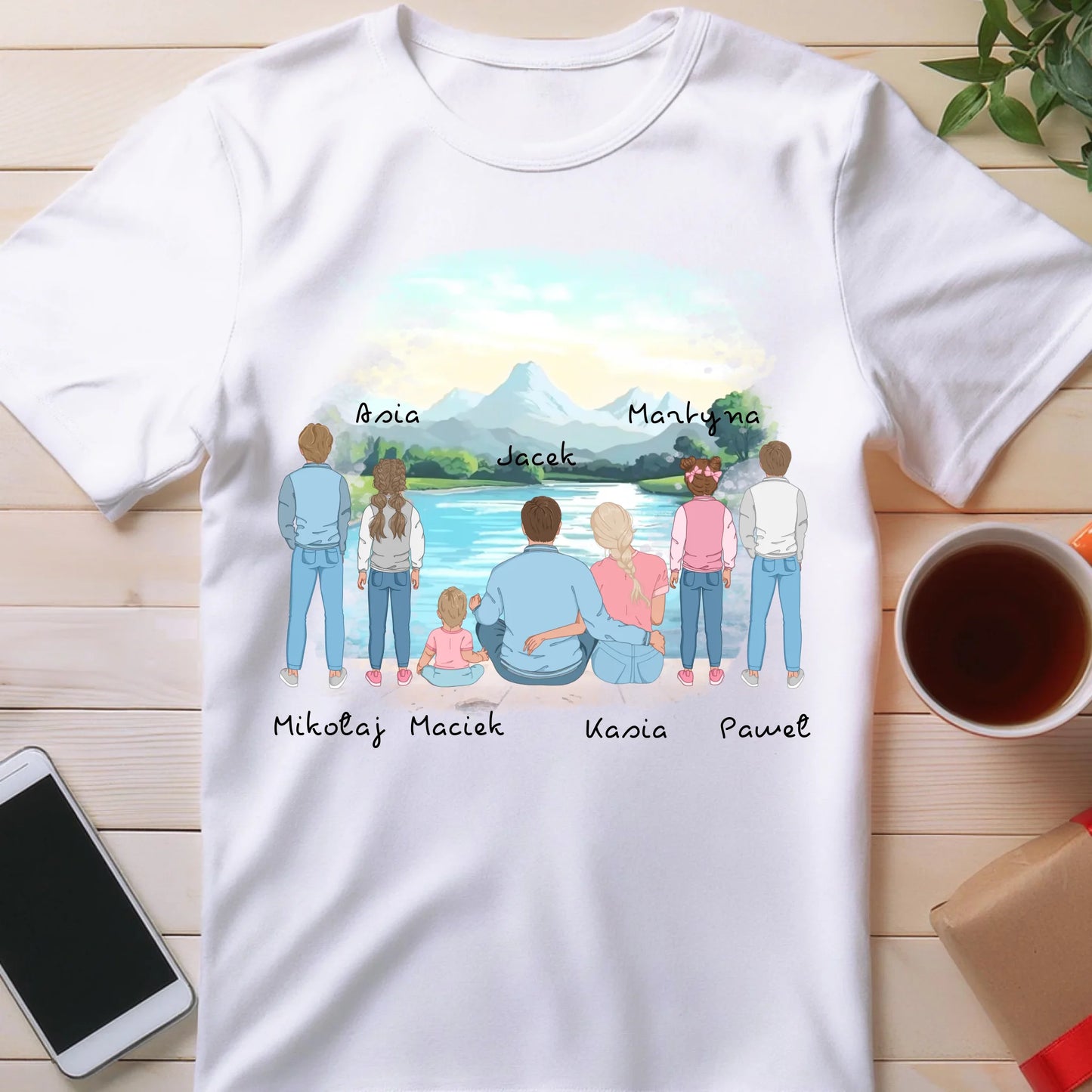 Koszulka personalizowana dla rodziny #832