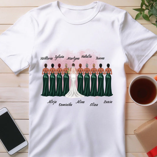 Koszulka personalizowana dla przyjaciółek - ślub #143
