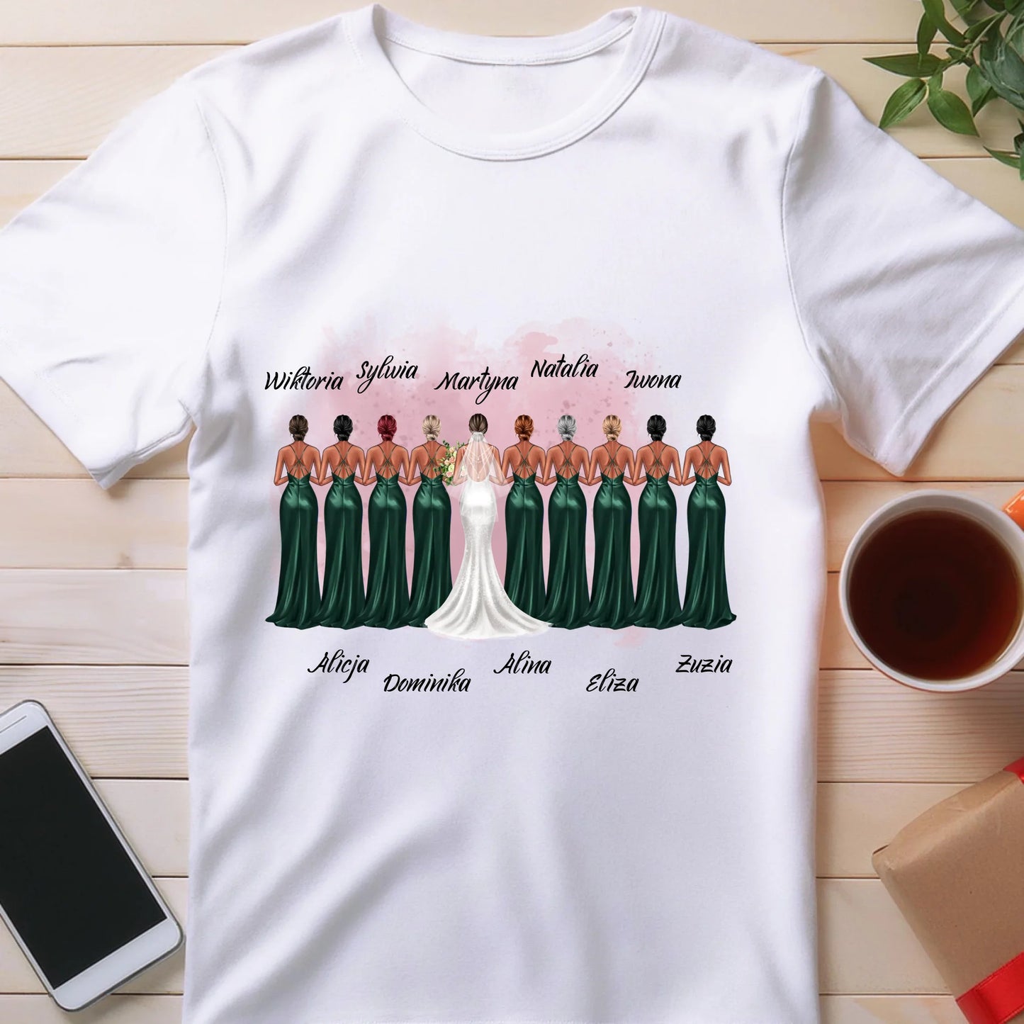 Koszulka personalizowana dla przyjaciółek - ślub #143