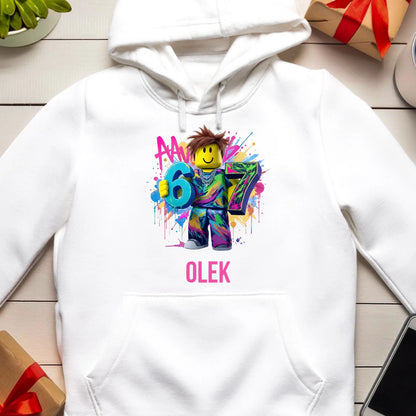 Bluza personalizowana - 67 six seven #6776