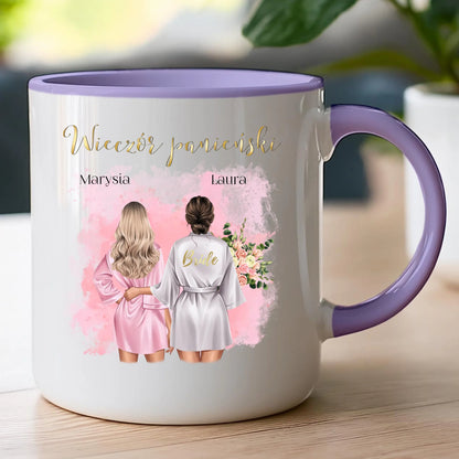 Kubek personalizowany dla przyjaciółek - wieczór panieński #161