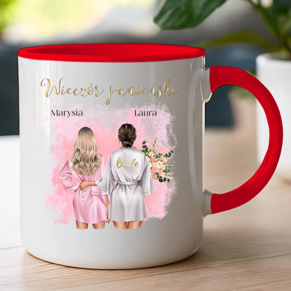 Kubek personalizowany dla przyjaciółek - wieczór panieński #161
