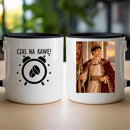 Kubek - Królewski portret ze zdjęcia [generowany przez AI]