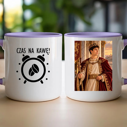 Kubek - Królewski portret ze zdjęcia [generowany przez AI]