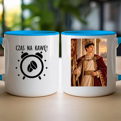 Kubek - Królewski portret ze zdjęcia [generowany przez AI]