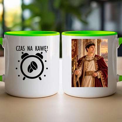 Kubek - Królewski portret ze zdjęcia [generowany przez AI]