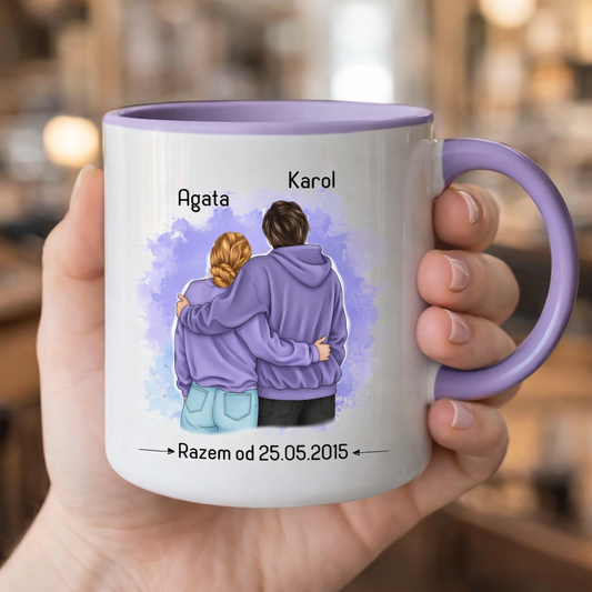 Kubek personalizowany dla par #67